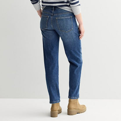  Women's Sonoma Goods For Life® Mid-Rise Relaxed Boyfriend Jeans