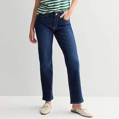  Petite Sonoma Goods For Life® High-Rise Straight Jeans