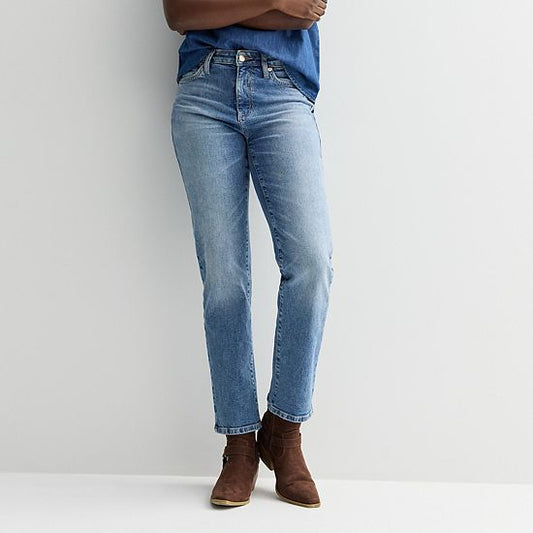  Petite Sonoma Goods For Life® High-Rise Straight Jeans