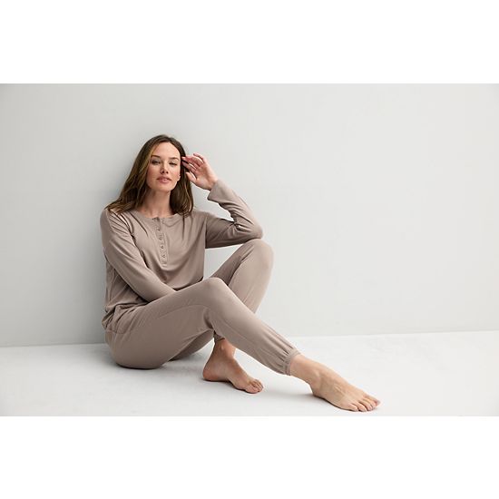  Women's Sonoma Goods For Life® Ribbed Cuffed Pajama Pants
