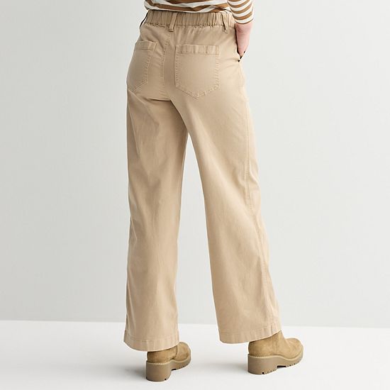  Women's Sonoma Goods For Life® Utility Wide Leg Pants