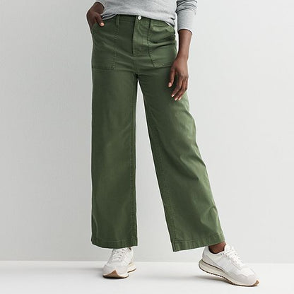  Women's Sonoma Goods For Life® Utility Wide Leg Pants