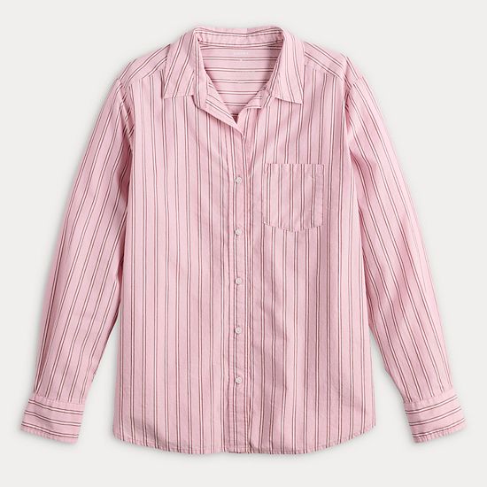  Women's Sonoma Goods For Life® Adaptive Everyday Button-Up Shirt