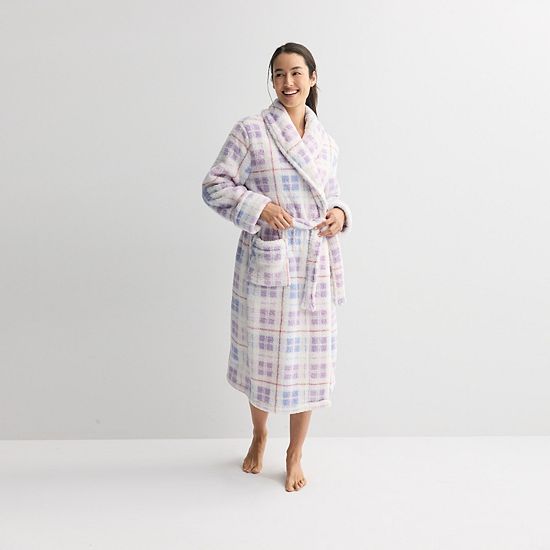  Petite Sonoma Goods For Life® Long Plush Wrap Robe