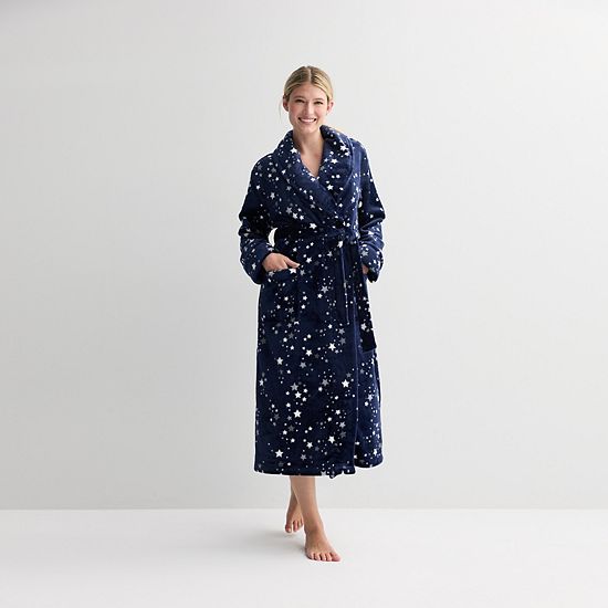  Petite Sonoma Goods For Life® Long Plush Wrap Robe