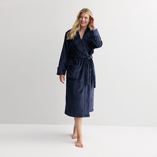  Petite Sonoma Goods For Life® Long Plush Wrap Robe
