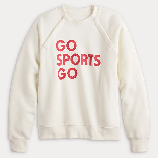  Women's Sonoma Goods For Life® Adaptive Fleece Crewneck Sweatshirt