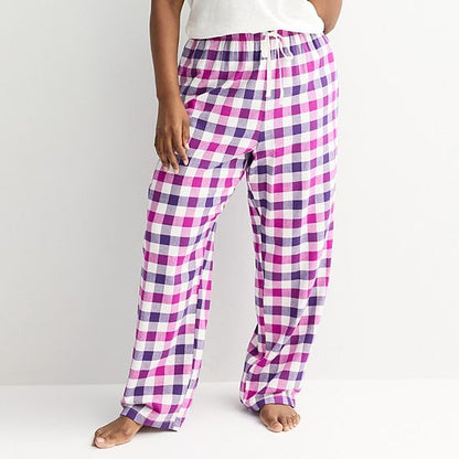 Plus Size Sonoma Goods For Life® Cozy Pajama Pants