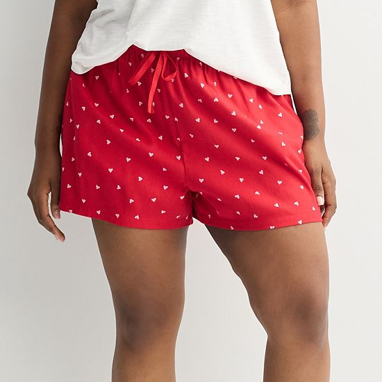  Women's Sonoma Goods For Life® Flannel Pajama Boxer Shorts