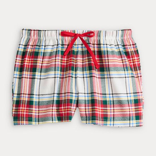  Women's Sonoma Goods For Life® Flannel Pajama Shorts