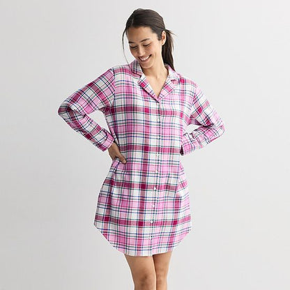  Women's Sonoma Goods For Life® Flannel Boyfriend Sleepshirt