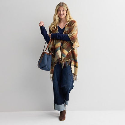  Women's Sonoma Goods For Life® Relaxed Fleece V-Neck Sweatshirt