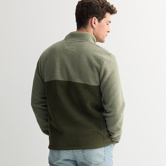  Men's Sonoma Goods For Life® Arctic Fleece Half-Zip Pullover