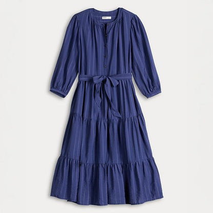  Women's Sonoma Goods For Life® Three-Quarter Sleeve Midi Dress