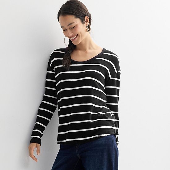  Petite Sonoma Goods For Life® Cozy Tunic Tee