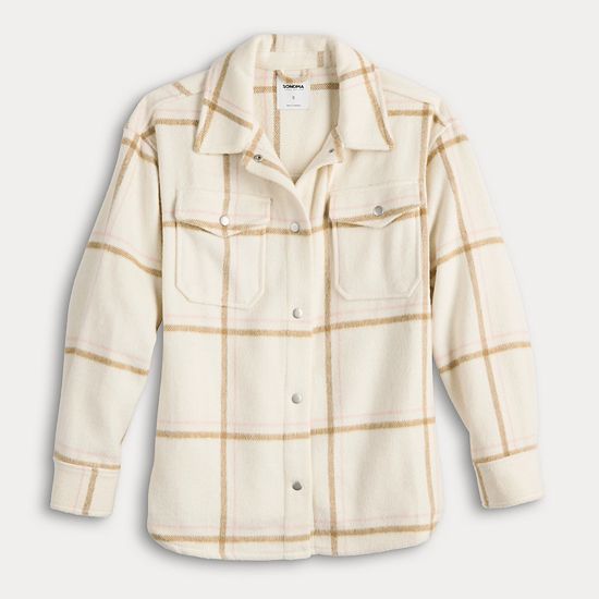  Women's Sonoma Goods For Life® Oversized Shacket