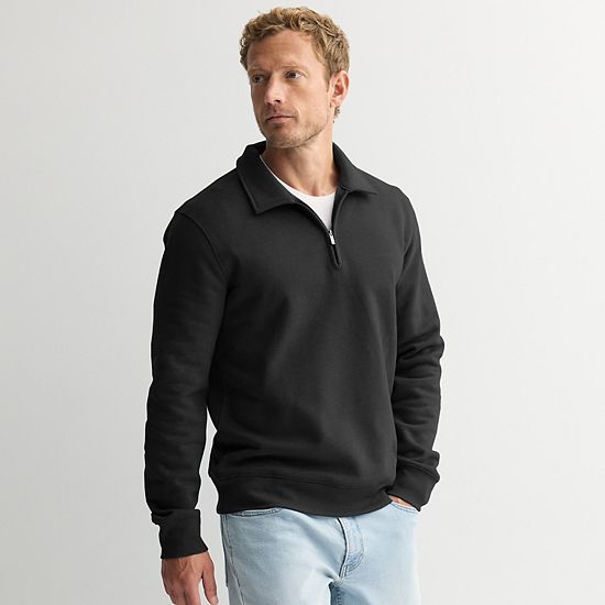  Men's Sonoma Goods For Life® Quarter Zip Sweatshirt