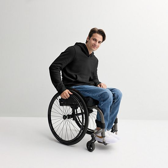  Men's Sonoma Goods For Life® Adaptive Supersoft Fleece Hoodie