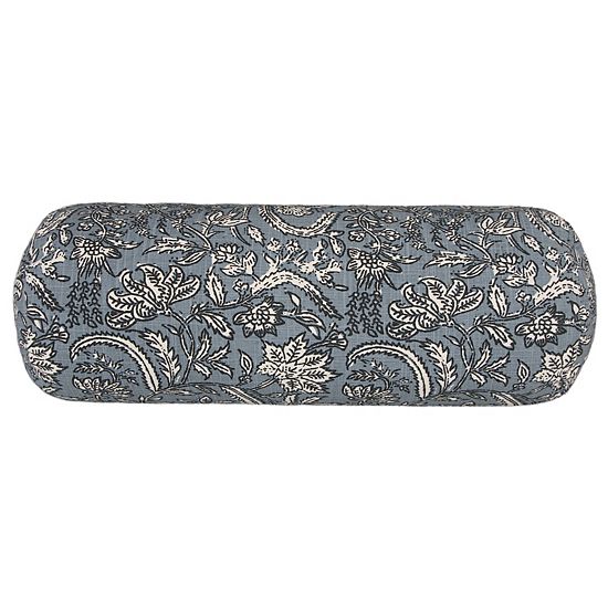  Sonoma Goods For Life® Blue Printed Bolster Throw Pillow