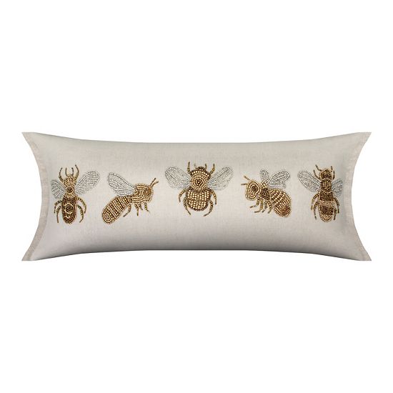  Sonoma Goods For Life® Beaded Bugs Decorative Throw Pillow