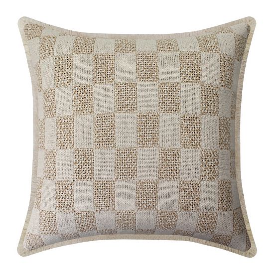  Sonoma Goods For Life® Woven Fringe Throw Pillow