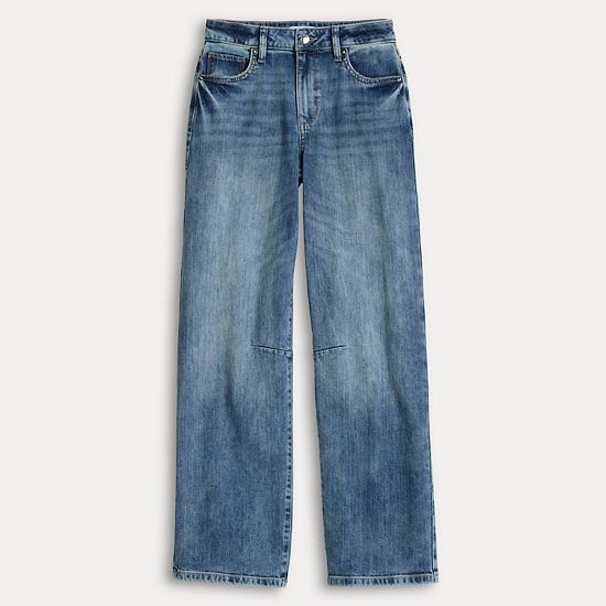  Women's Sonoma Goods For Life® Darted Barrel Jeans