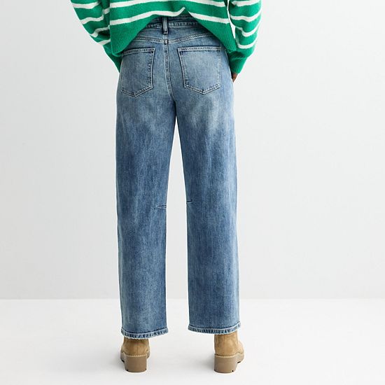 Women's Sonoma Goods For Life® Darted Barrel Jeans