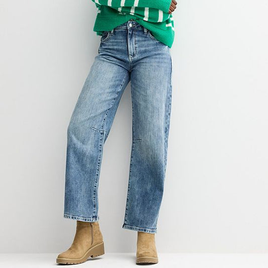  Women's Sonoma Goods For Life® Darted Barrel Jeans