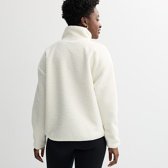  Women's Sonoma Goods For Life® Faux Shearling Pullover