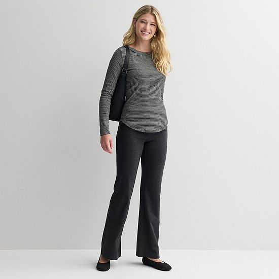  Women's Sonoma Goods For Life® High Rise Flare Leggings
