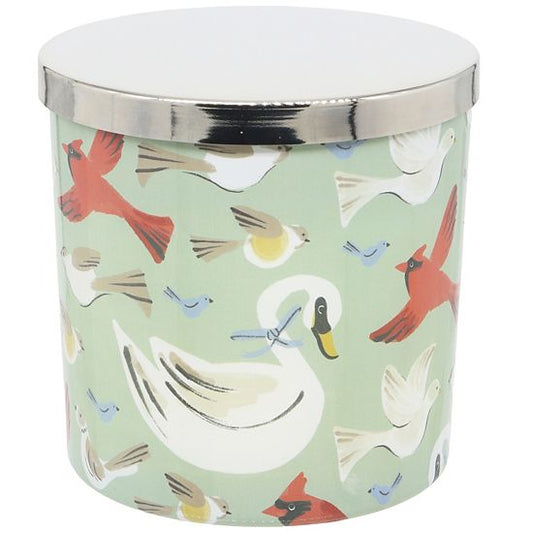  Sonoma Goods For Life® Balsam Fir Holiday Birds Decal Candle