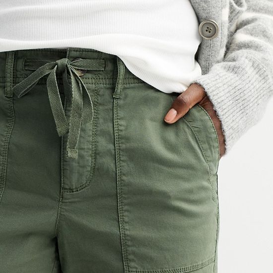 Women's Sonoma Goods For Life® Utility Straight-Leg Pants