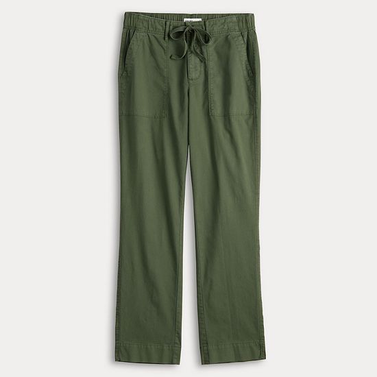  Women's Sonoma Goods For Life® Utility Straight-Leg Pants