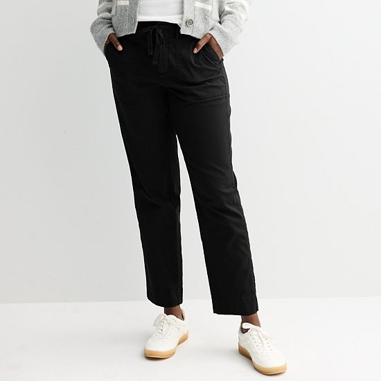  Women's Sonoma Goods For Life® Utility Straight-Leg Pants